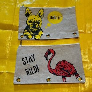 Animal pencil bags